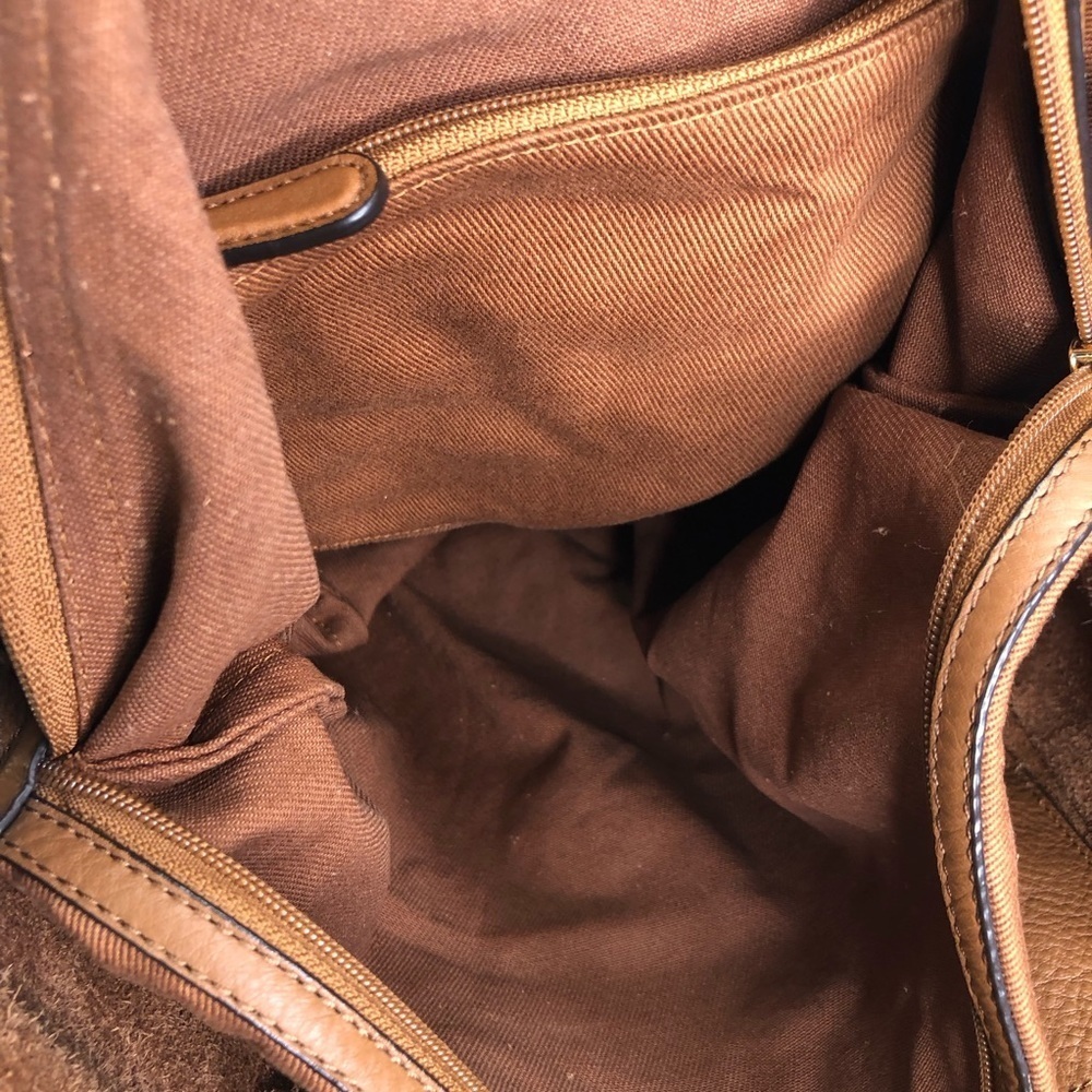 Michael Kors, brown leather tote bag - Picture 10 of 14